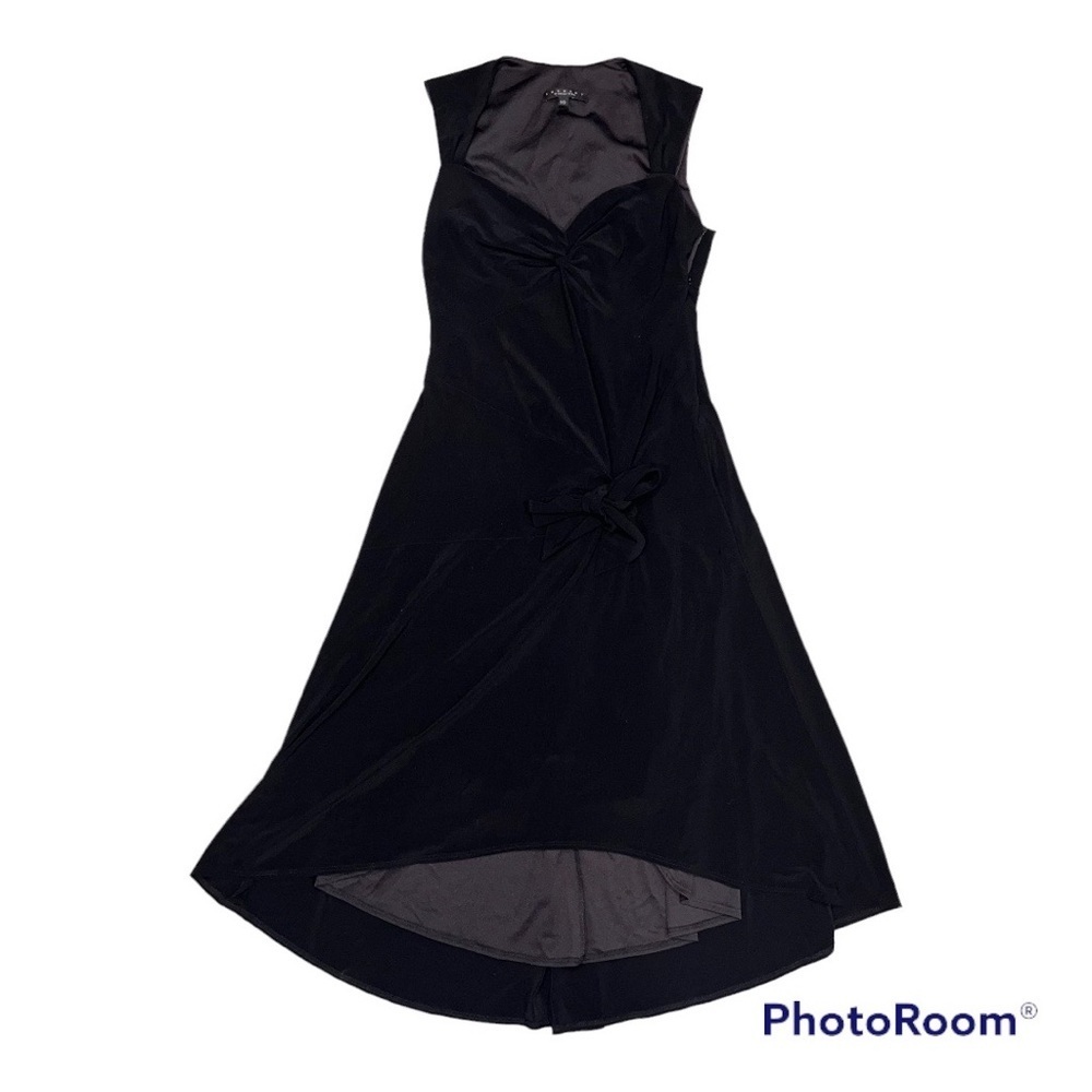 Laundry Shelli Segal Black Jersey Knit Maxi Dress